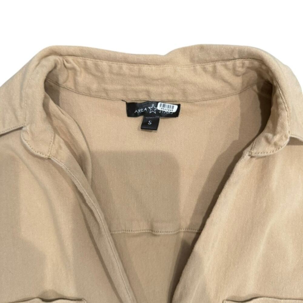Area Stars Button Down Charlene Dress in Tan, Size S​ - Picture 5 of 10